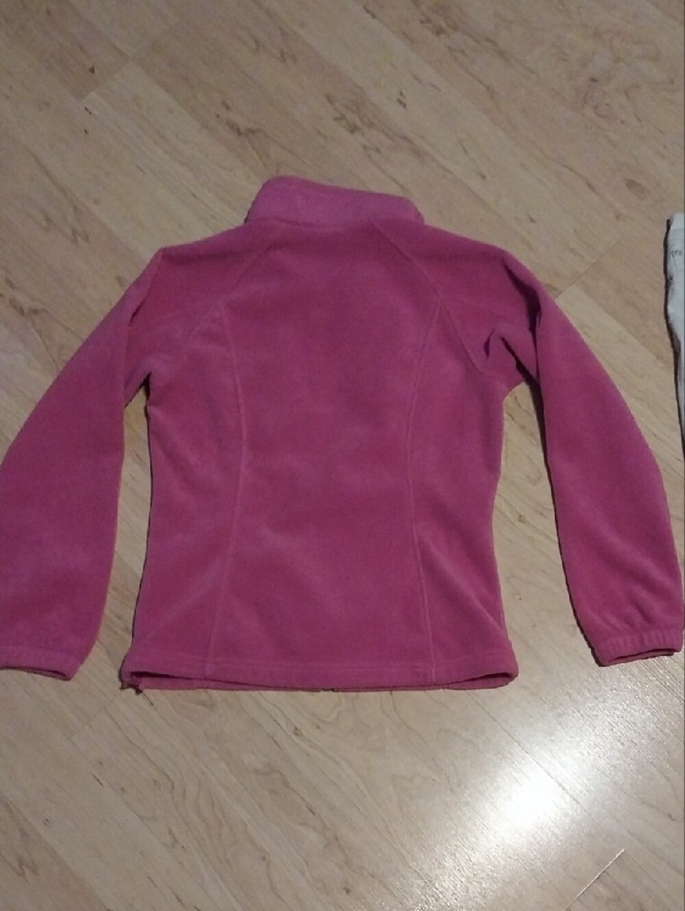 Columbia Womens Pink Full-Zip Fleece Jacket - Picture 2 of 3